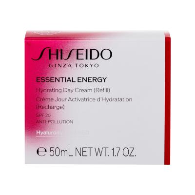 Shiseido Essential Energy Hydrating Day Cream SPF20 Denní pleťový krém pro ženy Náplň 50 ml