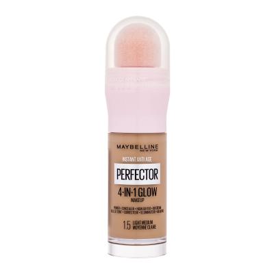 Maybelline Instant Anti-Age Perfector 4-In-1 Glow Make-up pro ženy 20 ml Odstín 1.5 Light Medium