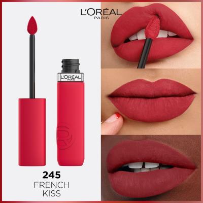 L&#039;Oréal Paris Infaillible Matte Resistance Lipstick Rtěnka pro ženy 5 ml Odstín 245 French Kiss