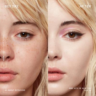 NYX Professional Makeup Bare With Me Blur Tint Foundation Make-up pro ženy 30 ml Odstín 02 Fair