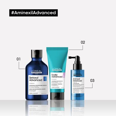 L&#039;Oréal Professionnel Aminexil Advanced Anti-Hair Loss Professional Serum Přípravek proti padání vlasů pro ženy 90 ml