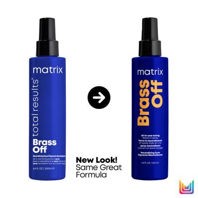 Matrix Brass Off All-In-One Toning Leave-In Spray Bezoplachová péče pro ženy 200 ml