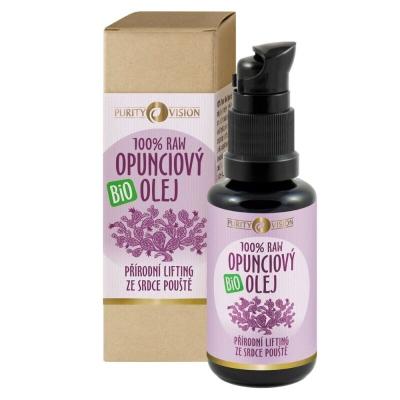 Purity Vision Opuntia Raw Bio Oil Pleťový olej 30 ml