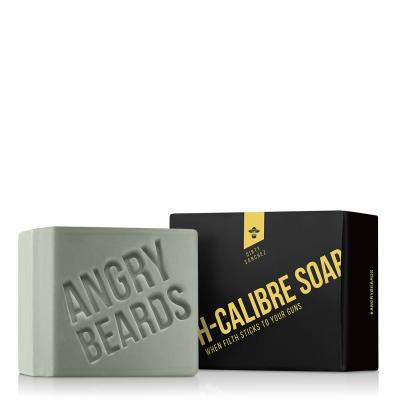 Angry Beards H-Calibre Soap Dirty Sanchez Tuhé mýdlo pro muže 100 g
