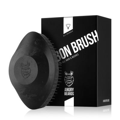 Angry Beards Carbon Brush All-Rounder Kartáč na vousy pro muže 1 ks