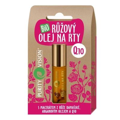 Purity Vision Rose Bio Lip Oil Olej na rty 10 ml
