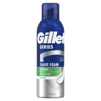 Gillette Series Sensitive Pěna na holení pro muže 200 ml
