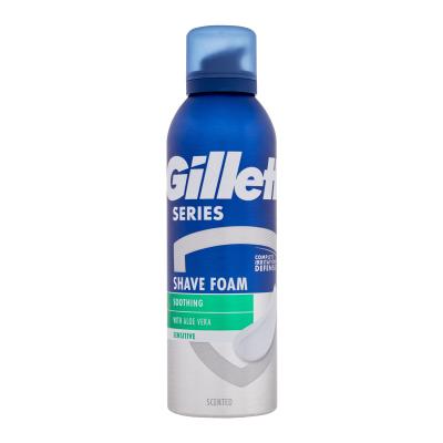 Gillette Series Sensitive Pěna na holení pro muže 200 ml