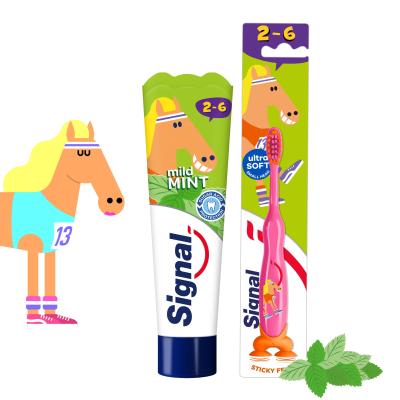 Signal Kids Ultra Soft Klasický zubní kartáček pro děti 1 ks