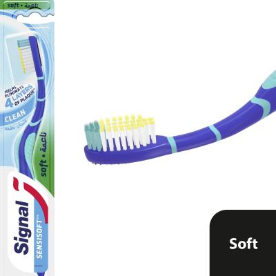 Signal Sensisoft Clean Klasický zubní kartáček 1 ks