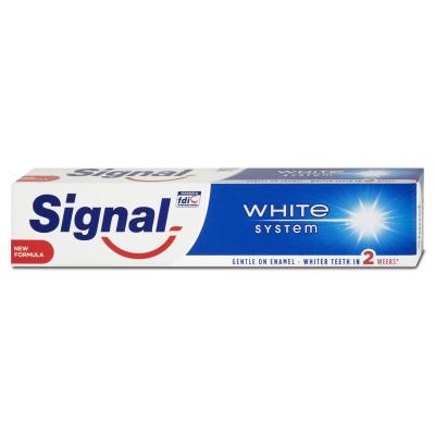 Signal White System Zubní pasta 75 ml