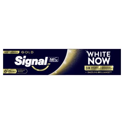 Signal White Now Gold Zubní pasta 75 ml