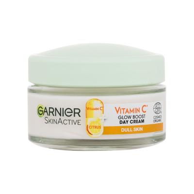 Garnier Skin Naturals Vitamin C Glow Boost Day Cream Denní pleťový krém pro ženy 50 ml