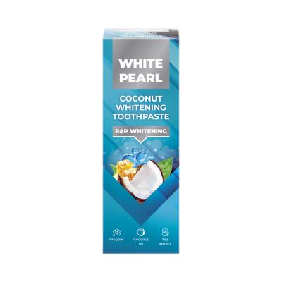White Pearl PAP Coconut Whitening Toothpaste Zubní pasta 75 ml