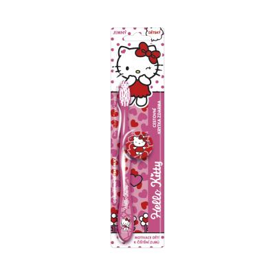 Hello Kitty Hello Kitty Klasický zubní kartáček pro děti 1 ks