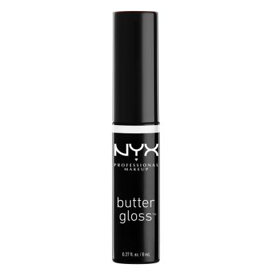 NYX Professional Makeup Butter Gloss Lesk na rty pro ženy 8 ml Odstín 55 Licorice