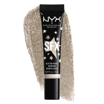NYX Professional Makeup SFX Glitter Paint Make-up pro ženy 8 ml Odstín 02 Broomstick Baddie