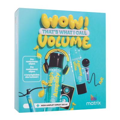 Matrix High Amplify Dárková kazeta šampon High Amplify Shampoo 300 ml + kondicionér High Amplify Conditioner 300 ml + objemový sprej na vlasy High Amplify Wonder Boost Root Lifter 250 ml