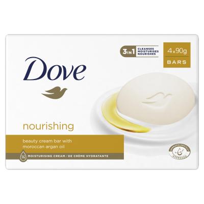 Dove Nourishing Beauty Cream Bar Tuhé mýdlo pro ženy Set