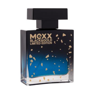 Mexx Black &amp; Gold Limited Edition Toaletní voda pro muže 50 ml