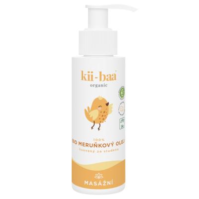 Kii-Baa Organic Baby Bio Apricot Oil Tělový olej pro děti 100 ml
