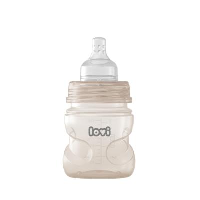 LOVI Trends Bottle 0m+ Beige Kojenecká lahev pro děti 120 ml