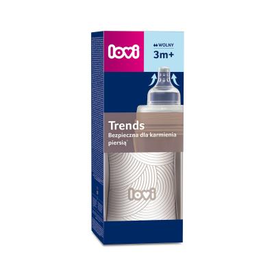LOVI Trends Trends Bottle 3m+ Kojenecká lahev pro děti 250 ml