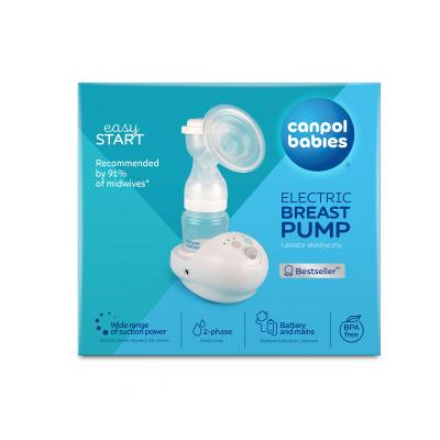 Canpol babies Easy Start Electric Breast Pump Odsávačka mléka pro ženy 1 ks