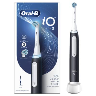 Oral-B iO Series 3 Black Oscilační zubní kartáček 1 ks