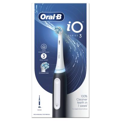 Oral-B iO Series 3 Black Oscilační zubní kartáček 1 ks