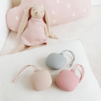Canpol babies Silicone Soother Case Pink Pouzdro na dudlík pro děti 1 ks