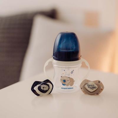 Canpol babies Sleepy Koala Easy Start Anti-Colic Bottle Blue 3m+ Kojenecká lahev pro děti 240 ml