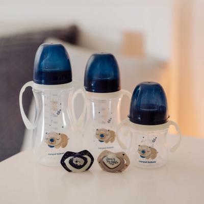 Canpol babies Sleepy Koala Easy Start Anti-Colic Bottle Blue 0m+ Kojenecká lahev pro děti 120 ml