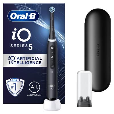 Oral-B iO Series 5 Black Oscilační zubní kartáček 1 ks