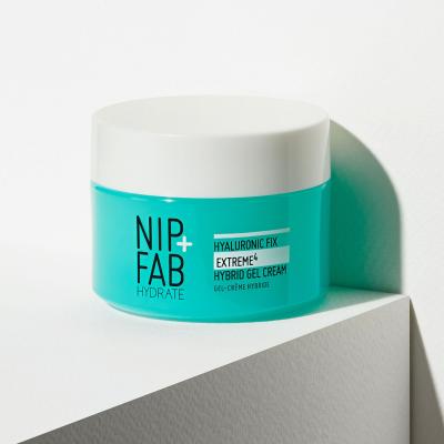 NIP+FAB Hydrate Hyaluronic Fix Extreme⁴ Hybrid Gel Cream 2% Denní pleťový krém pro ženy 50 ml