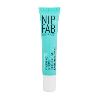 NIP+FAB Hydrate Hyaluronic Fix Extreme⁴ Multi-Blur Line &amp; Pore Perfector Denní pleťový krém pro ženy 15 ml