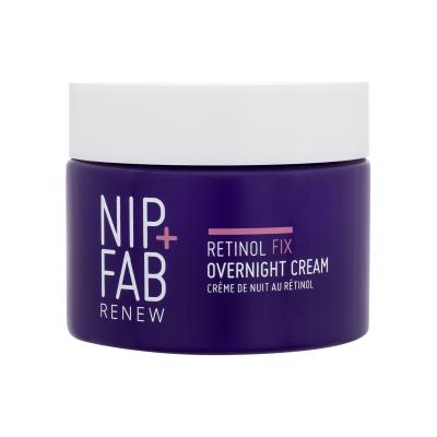 NIP+FAB Renew Retinol Fix Overnight Cream 3% Noční pleťový krém pro ženy 50 ml