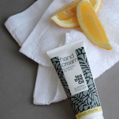 Australian Bodycare Tea Tree Oil Hand Cream Lemon Myrtle Krém na ruce pro ženy 100 ml