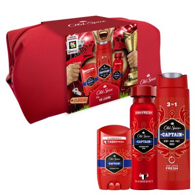 Old Spice Captain Dárková kazeta deostick 50 ml + sprchový gel 3v1 250 ml + deodorant 150 ml + kosmetická taška