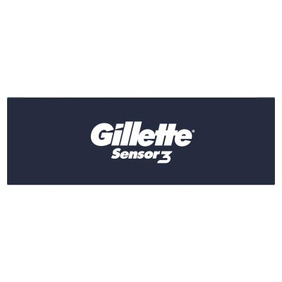 Gillette Sensor3 Sensitive Dárková kazeta holicí strojek Sensor3 1 ks + náhradní hlavice Sensor3 5 ks + gel na holení Series Shave Gel Soothing Aloe Vera 75 ml