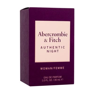 Abercrombie &amp; Fitch Authentic Night Parfémovaná voda pro ženy 30 ml