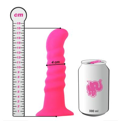 Sexy Elephant Hot Pink Dildo pro ženy 1 ks