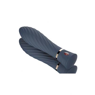 Sexy Elephant Blue Velvet Vibrátor pro ženy 1 ks