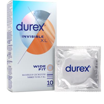 Durex Invisible XL Kondomy pro muže Set