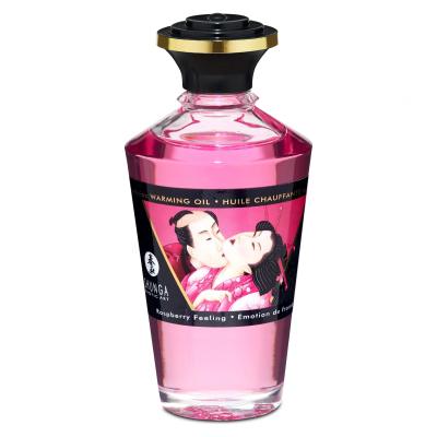 Shunga Aphrodisiac Warming Oil Raspberry Afrodiziakum 100 ml