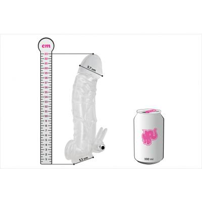 You2Toys Crystal Clear Penis Sleeve Návlek na penis pro muže 1 ks
