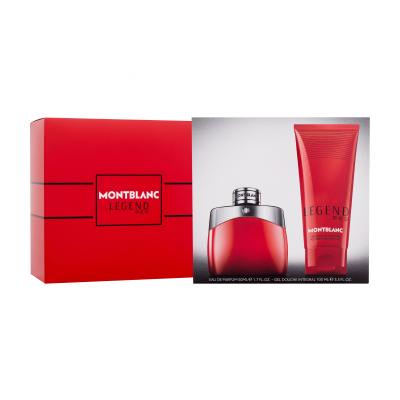Montblanc Legend Red Dárková kazeta parfémovaná voda 50 ml + sprchový gel 100 ml