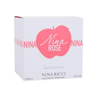 Nina Ricci Nina Rose Toaletní voda pro ženy 80 ml