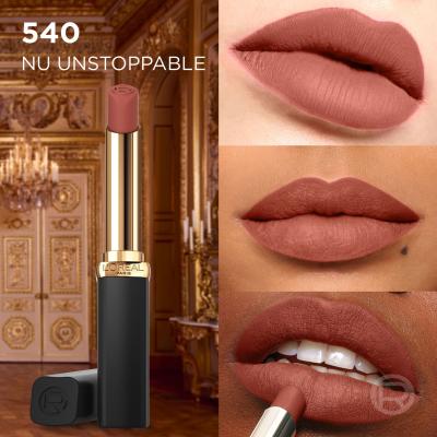 L&#039;Oréal Paris Color Riche Intense Volume Matte Nudes of Worth Rtěnka pro ženy 1,8 g Odstín 540 Le Nude Unstopp