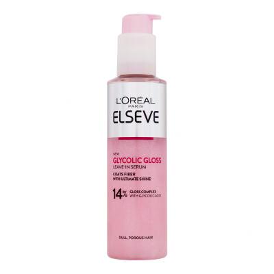 L'Oréal Paris Elseve Glycolic Gloss Leave-In Serum Sérum na vlasy pro ženy 150 ml